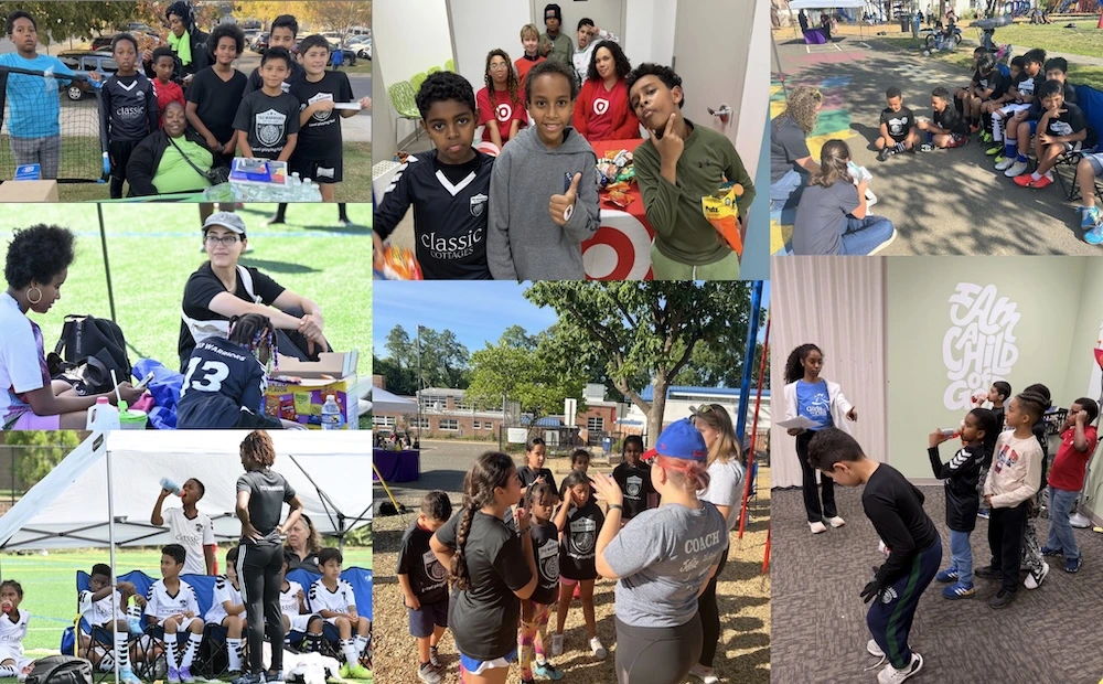 Women supporting 703 Warriors players and community behind the scenes